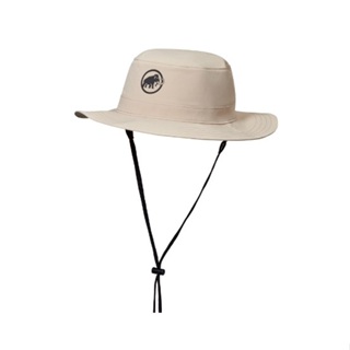 現貨- MAMMUT Runbold Hat 長毛象 登山 防曬 盤帽 遮陽帽 漁夫帽-米白L號