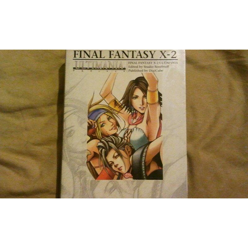 二手 太空戰士 10-2 Final Fantasy X-2 日文原文 攻略本 740頁