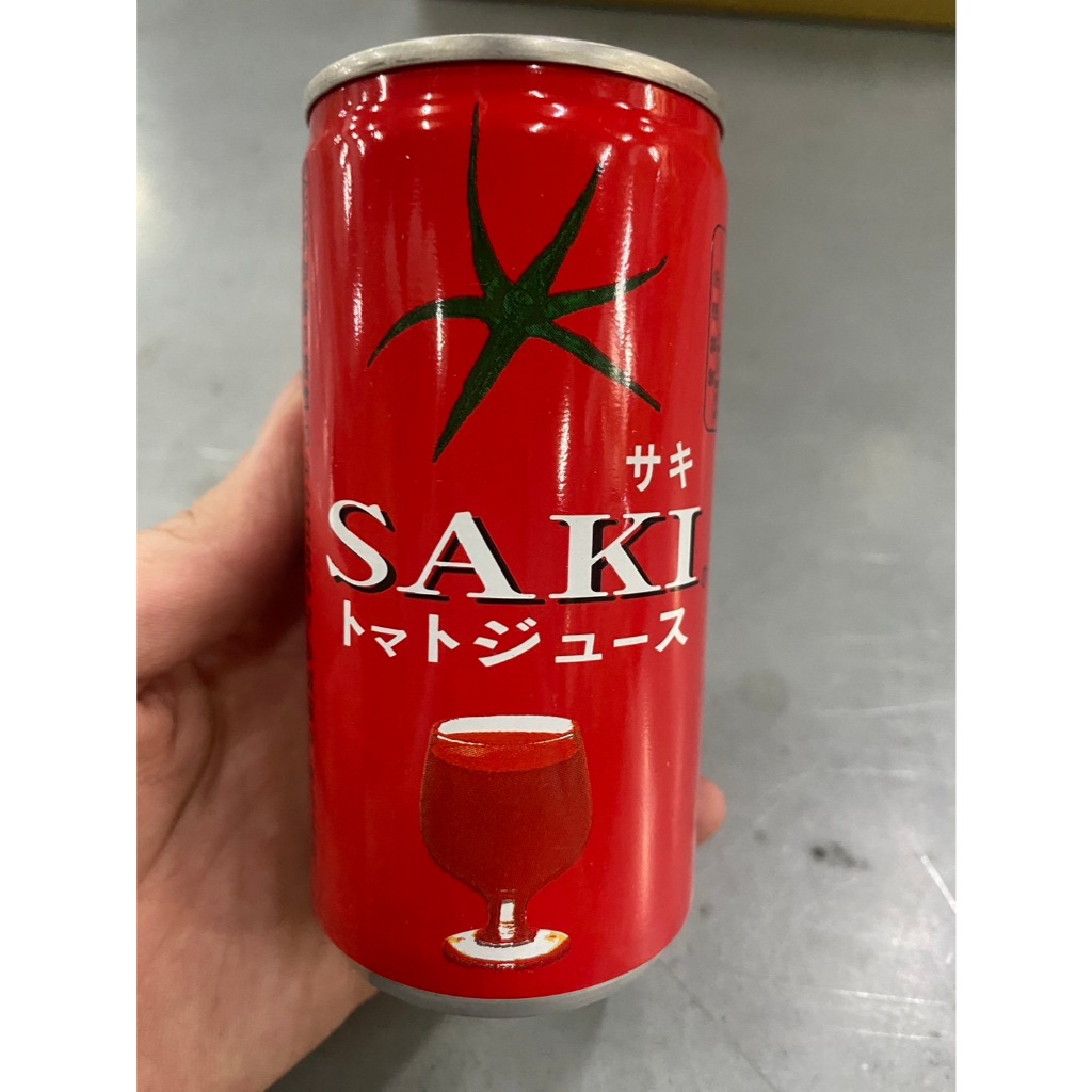 韓國SAKI 75%無鹽番茄汁180ML 番茄飲 果汁 蔬果飲 韓國飲料 番茄汁 番茄