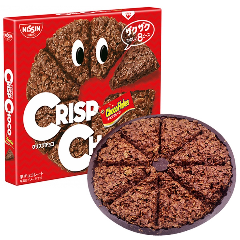 ［四送一］NISSIN日清 巧克力脆片 CRISP CHOCO 巧克力 餅乾 脆餅 日本進口