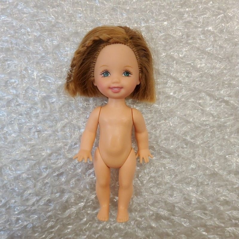 1994 mattel barbie kelly 芭比妹妹小凱莉裸娃 二手