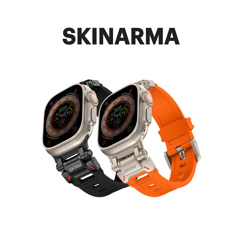 SKINARMA 日本東京 Titon Ultra Apple Watch 不鏽鋼錶帶 錶帶 防水錶帶