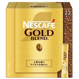 現貨>日本代購 日本版 雀巢 Nescafe Gold Blend 金牌 即溶 中焙 黑咖啡