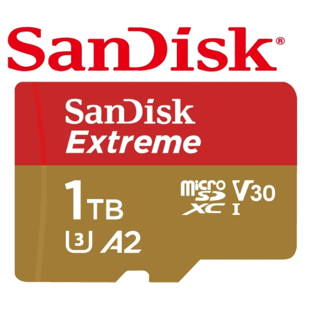 SanDisk Extreme microSDXC UHS-I 記憶卡 1TB SDSQXAV-1T00-GN6MN