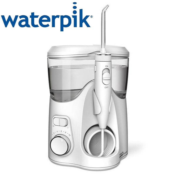 Waterpik高效能沖牙機WP-150W/WP-150灰白限量版全新1年保固_附2支噴嘴(標準、牙刷噴頭各1)