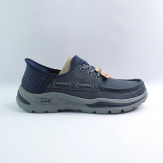 Skechers 205203NVY 男休閒鞋 帆船鞋 Arch Fit MOTLEY 瞬穿 海軍藍 iSport愛運動