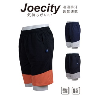 JOECITY 臺灣製 男運動短褲 排汗短褲 口袋短褲 快速出貨 休閒短褲 五分褲 跑步打球籃球 團體 涼爽透氣 速乾