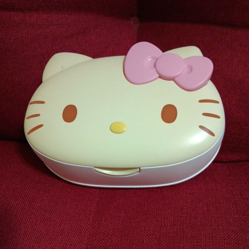 3箱 早期 2010年 Hello Kitty 日本製  濕紙巾盒 絕版珍藏
