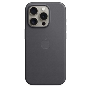 APPLE MagSafe 精細織紋保護殼 iPhone15 Pro 6.1吋 黑色 (MT4H3FE/A)
