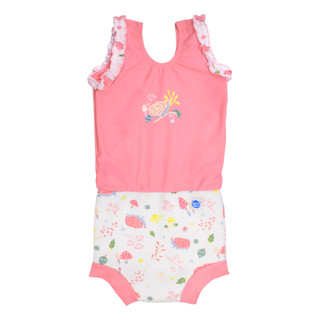 《Splash About 潑寶》Happy Nappy Costume 小女孩連身版尿布褲 - 森林漫遊