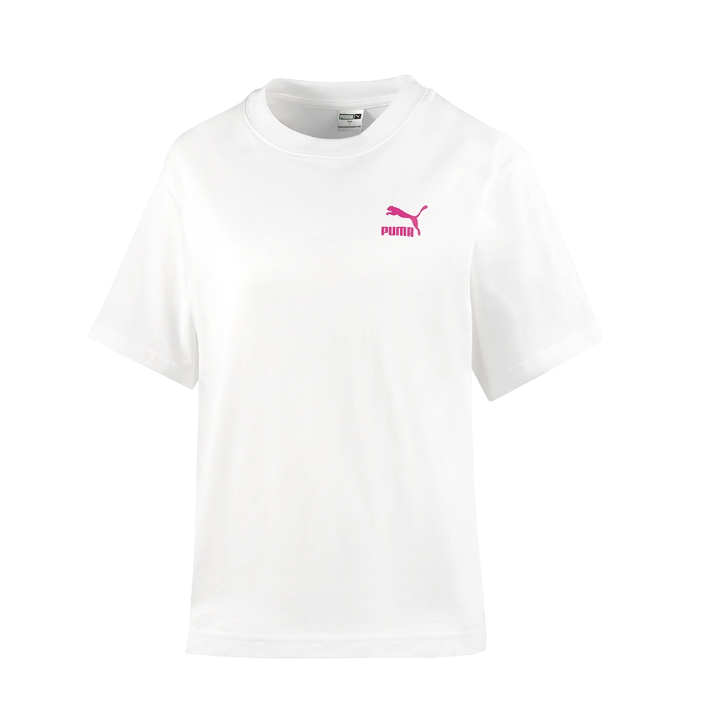 PUMA 短T 流行系列 CHANNEL 白粉 圖案 短袖 T恤 女 68234502