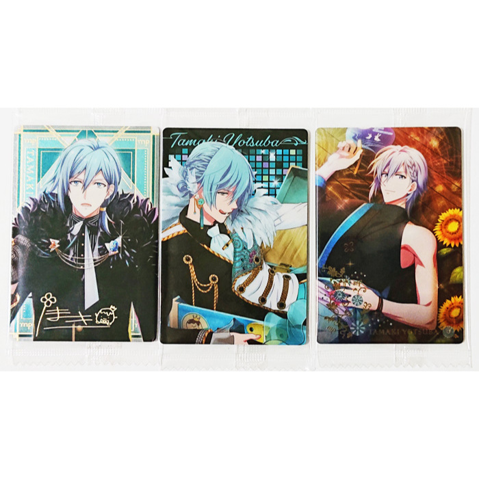 【現貨】日版 IDOLiSH7 偶像星願 四葉環 金簽 3張合售 餅卡 威化餅卡