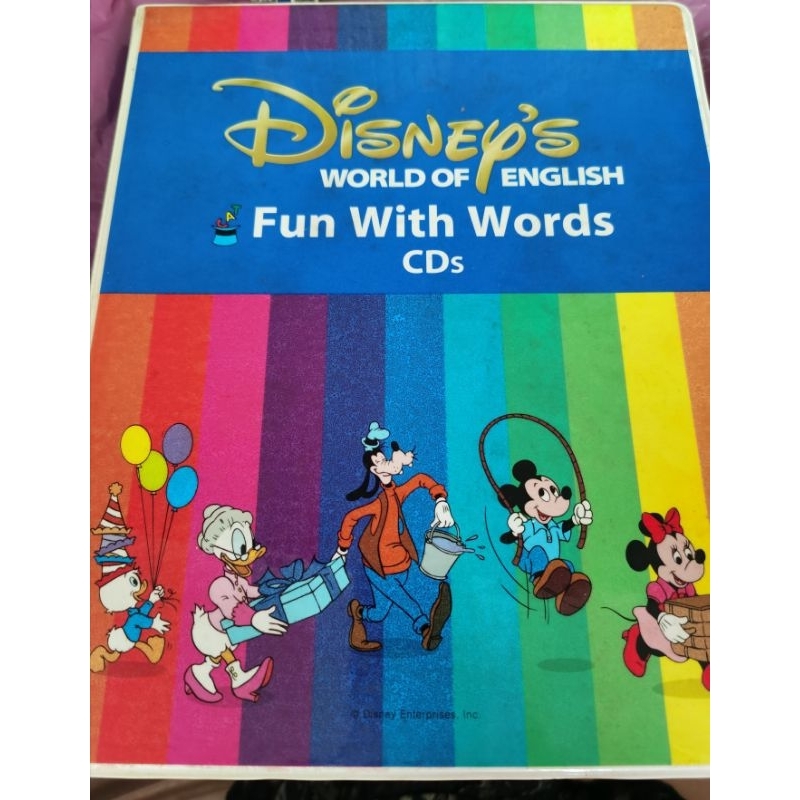 寰宇迪士尼課程CD 2入Disney's World of English Fun With Words