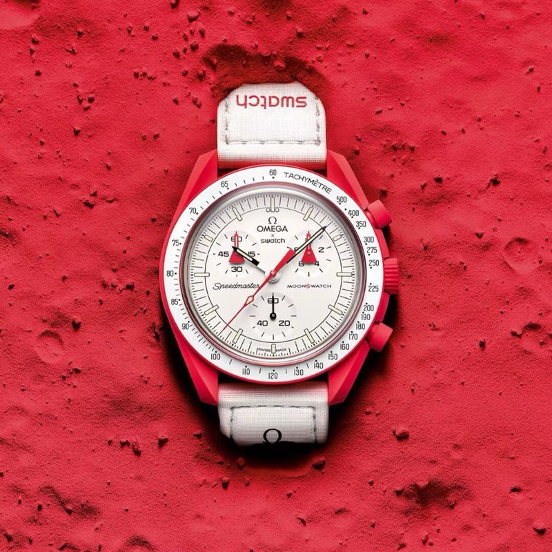 SWATCH X OMEGA BIOCERMAIC MOONSWATCH MISSION TO MARS