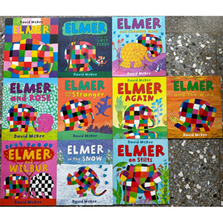 Elmer 10 Picture Book Set /大象艾瑪10冊合售/David McKee