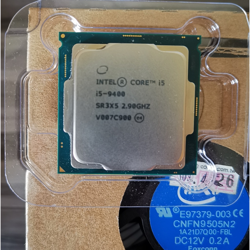 I5-9400 CPU 九代 (LGA1151) INTEL 內顯