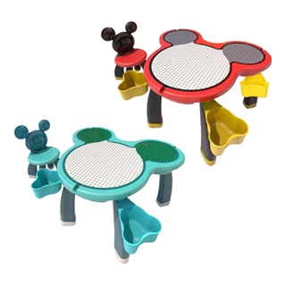 【Bonne Nuit】迪士尼兒童遊戲桌+椅子｜積木桌