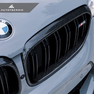 美國 AUTOTECKNIC -BMW F90 M5 替換式 碳纖維 前格柵 【YGAUTO】