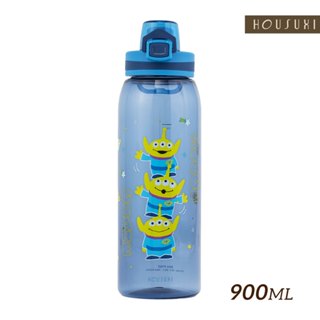 【HOUSUXI官方旗艦】迪士尼玩具總動員系列-三眼怪-Tritan彈蓋水瓶900ml