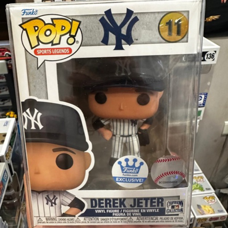 -傑卡玩具- 《美國正版現貨》Funko pop 11 紐約洋基 游擊手 吉特Derek Jeter