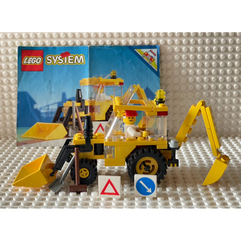 LEGO樂高 二手 絕版 城市系列 6662 工程車 挖土機 公務車
