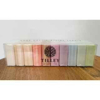 全新 澳洲製 Tilley 緹莉 50g 十入組 盒裝 天然 植萃 手工皂 肥皂 沐浴 交換禮物 聖誕禮物 禮盒 香皂禮