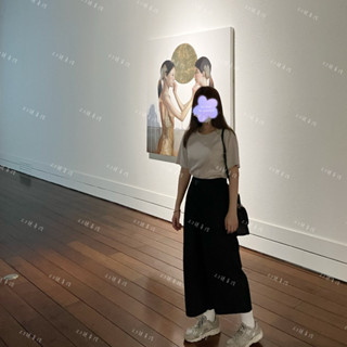 23號穿搭｜Queen shop 小個子 小隻女 藕色系 高階韓系針織彈性短袖T恤 針織彈性短袖上衣 短袖T恤 短袖上衣