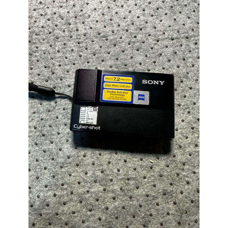 Sony Cyber-shot DSC-T10 經典 CCD 數位相機編號002