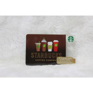 美國 2016 四杯咖啡 STARBUCKS 星巴克 隨行卡 儲值卡 星巴克卡 限量 收藏