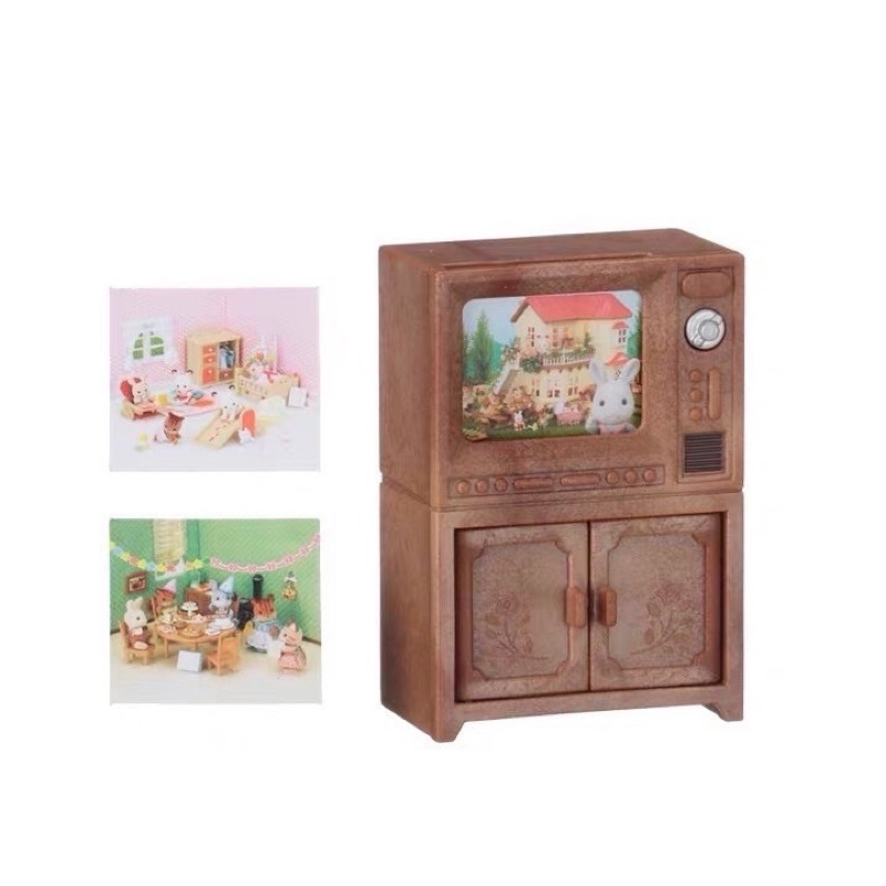 森林家族 電視組 絕版 森林家族 復古電視 全新拆售 無盒