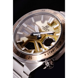 []錶子$行頭[] CASIO EDIFICE 10年電力 立體雙顯計時腕錶 (EFV-C110D-5A)