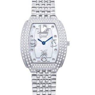 Ogival 愛其華 女 晶鑽方形白色 石英腕錶 (3872DLW) 29mm