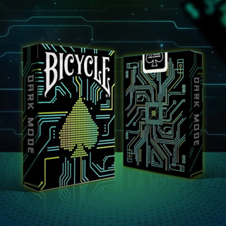 【千葉撲克】現貨 Bicycle 夜間模式Dark mode 撲克牌 紙牌 花切撲克牌 單車牌 uspcc 收藏牌 魔術