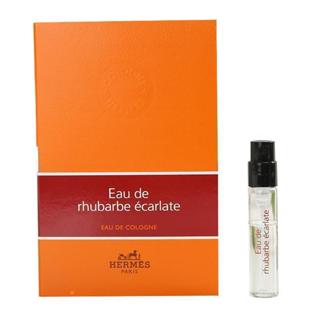 【七三七香水精品】HERMES Rhubarbe Ecarlate 愛馬仕 緋紅火參古龍水 2ml