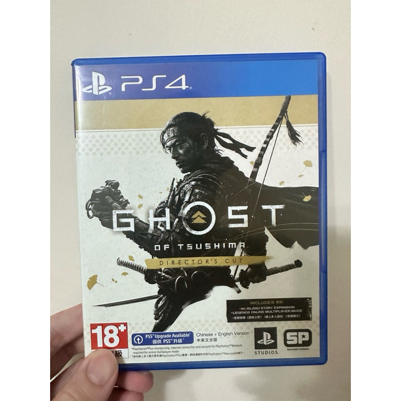 PS4對馬戰鬼 導演版 Ghost of Tsushima 中文版 二手可適用PS5