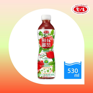 【愛之味】鮮採蕃茄綜合蔬菜汁530ml(24入/箱)
