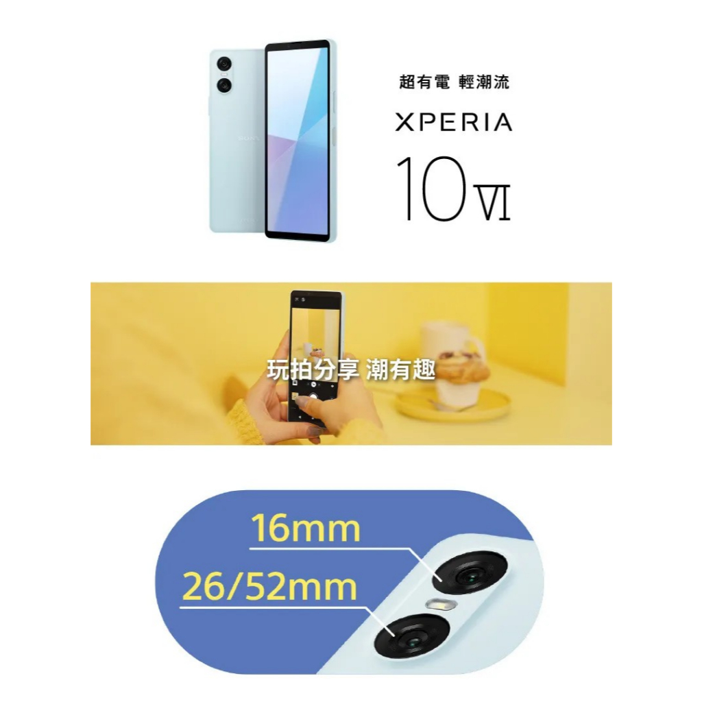 (空機自取價) Sony Xperia10 VI 8/128G 全新未拆封台灣公司貨 Xperia10 V IV III
