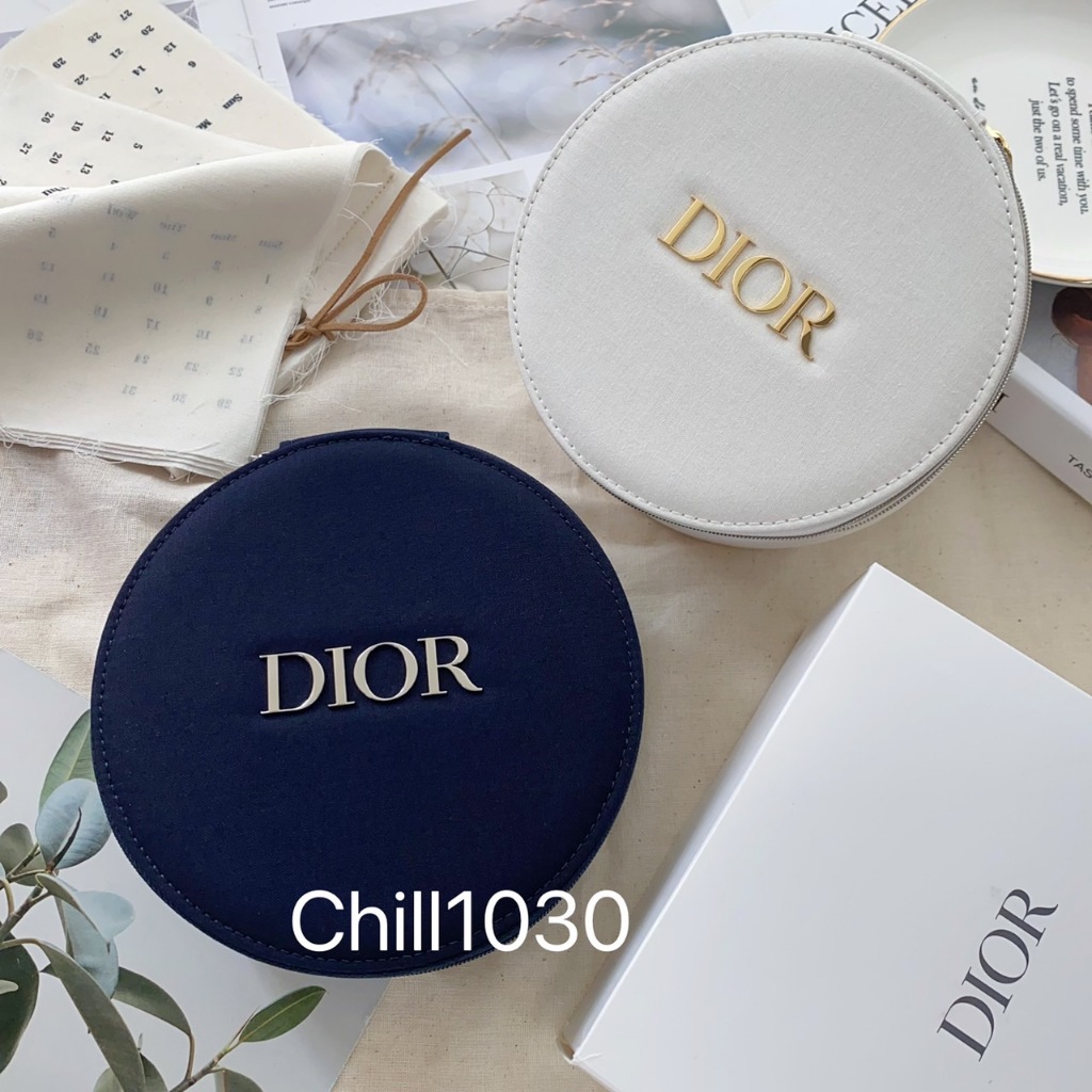 Dior 化妝包 收納包 刷具包 包 禮品包 鏡子化妝包 圓包 質感包 高級包 復古包 小包 大包 D2