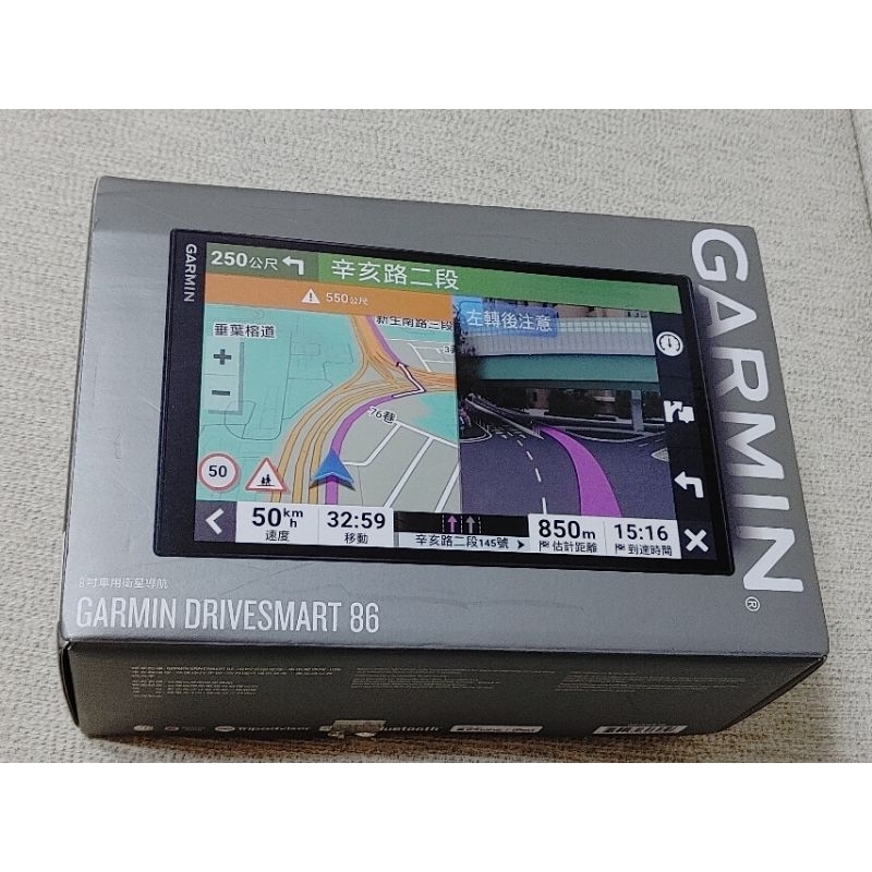Garmin DriveSmart 86 GPS 衛星導航 WiFi更新  科技執法 區間測速