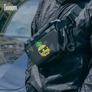 ⚡臺灣出貨+免運【Divoom 包】畫素腰包 Divoom LED 發光畫素單肩包 防水單肩包 多重背法 兼顧獨特與機能