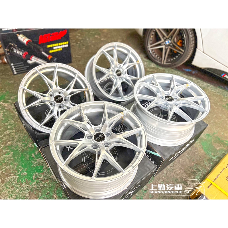 ATMOS X14 FOCUS MK2 MK3.5 MK3 MK4 5孔108 18X8.5J ET40 輪框 18吋