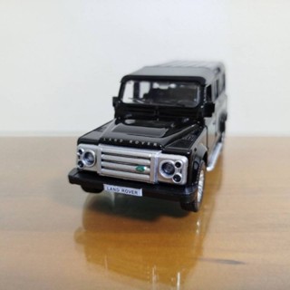 全新盒裝~1:36~路虎 衛士 LAND ROVER 黑色 合金 模型車