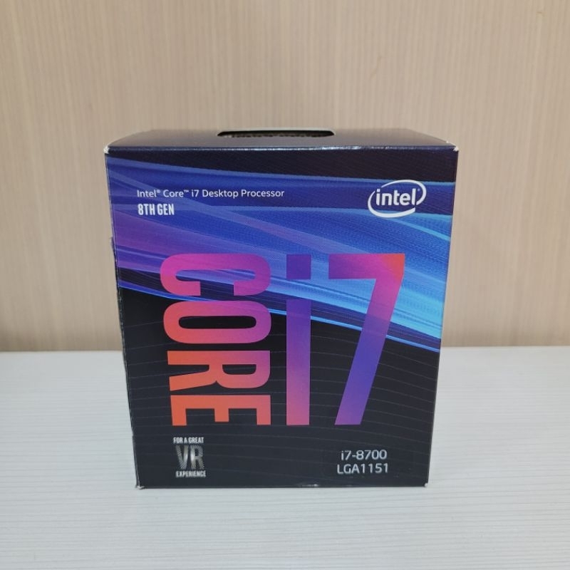 intel i7-8700 LGA1151 8代CPU 二手