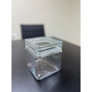 正方形玻璃罐 玻璃密封罐 10.5*10.5*12cm