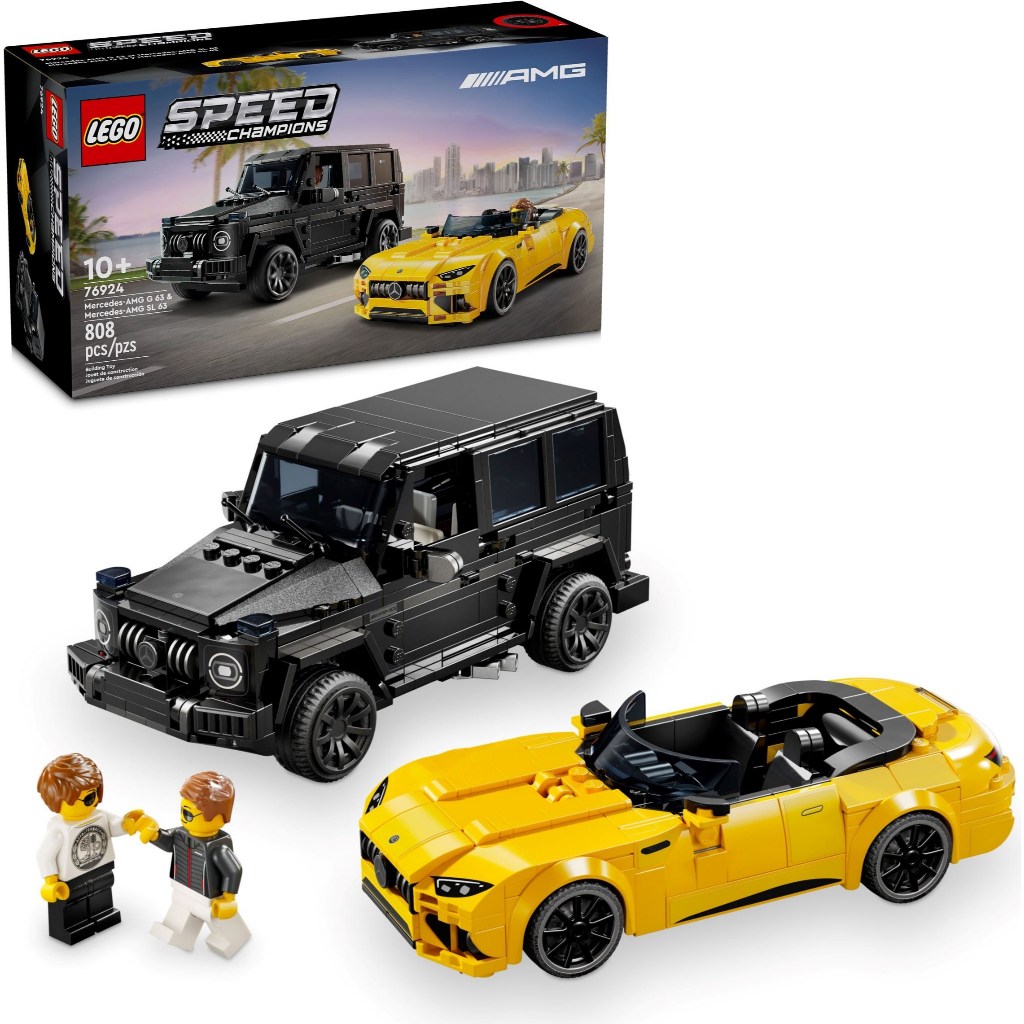 LEGO 樂高 76924 樂高 極速賽車 Mercedes-AMG G 63 和 Mercedes-AMG SL 63