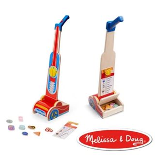 【美國 Melissa & Doug】木製吸塵器 仿真玩具 家事小幫手 手眼協調 益智玩具 台灣現貨