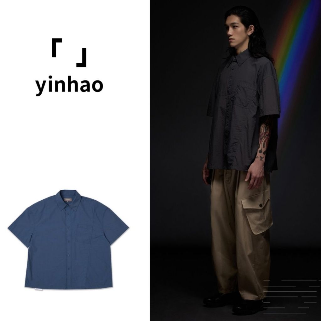 【「　」yinhao】BLACK LABEL ｜Ridgeline Shirt 短袖襯衫