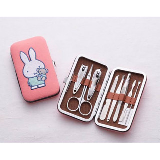 現貨⭐️日本限量 日本雜誌附錄附贈 Miffy 米飛兔 米菲兔修容組 化妝包 收納包 萬用包 外出攜帶 指甲剪