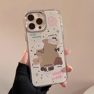 高畫質鏡面卡通小動物三星S25 S24 S23 S22+ S21 Note20 Ultra S20 FE M34防摔手機殼