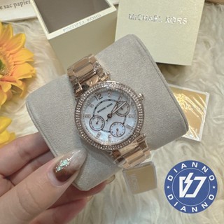 免運 帝安諾-實體店面 Michael Kors MK 三環三眼 日期 玫瑰金 手錶 鑲鑽款 MK5781 MK5616